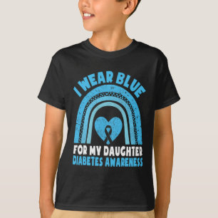 Camiseta Eu Visto Azul Para Minha Filha Sensibilização Para