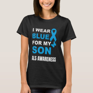 CAMISETA EU VISTO AZUL PARA O MEU FILHO SENSIBILIZAÇÃO 1