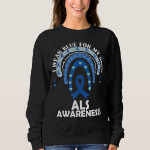 Camiseta Eu Visto Azul Para O Meu Tio Apoio A Alem Da Coste