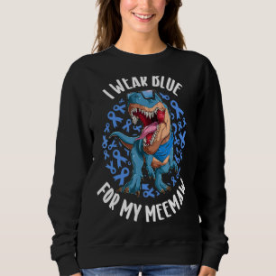 Camiseta Eu Visto Azul Para O Meu Trex De Consciência Da Di