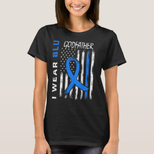 Camiseta Eu Visto Blue Goddad Diabetes Sinalizador de Consc