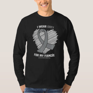 Camiseta Eu Visto Cinzas Para A Minha Fiança Gbm Glioblasto
