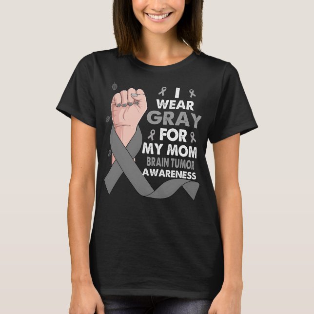 Camiseta Eu Visto Cinzas Para Meu CÉREBRO Mãe (Frente)