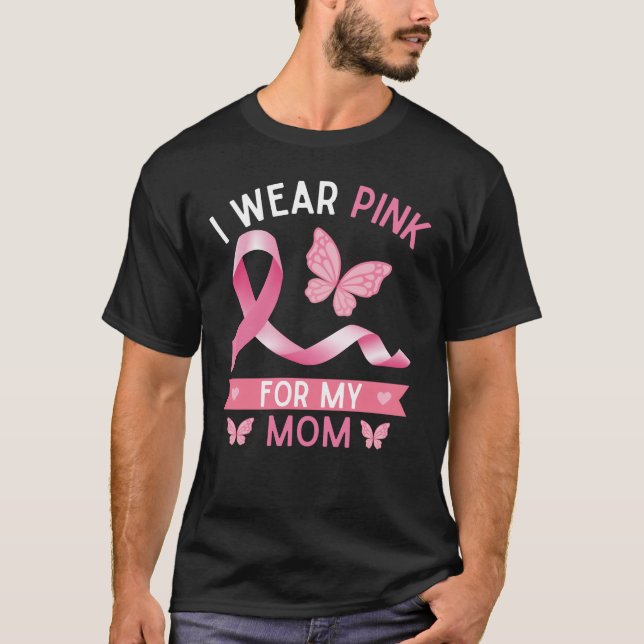 Camiseta Eu visto cor-de-rosa para a minha mãe, Consciência (Frente)