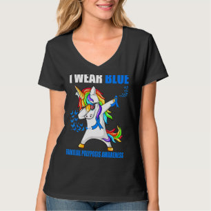 Camiseta Eu Visto da Fíria de Consciência da Polipose Famil