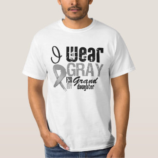 Camiseta Eu Visto Fita De Consciência Da Cinza Para Minha N