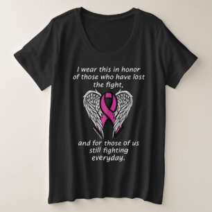 Camiseta Eu Visto isso para aqueles de nós... Cancer de pei