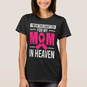 Camiseta Eu Visto Isto Para A Minha Mãe No Cancer Da Mama D