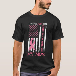 Camiseta Eu Visto K Para Minha Mãe Sensibilização Para O Ca