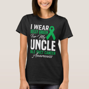 Camiseta Eu Visto Kelly Green Para O Meu Tio Bile Duct Canc