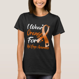 Camiseta Eu Visto Laranja Para A Consciência Do Rsd Crps