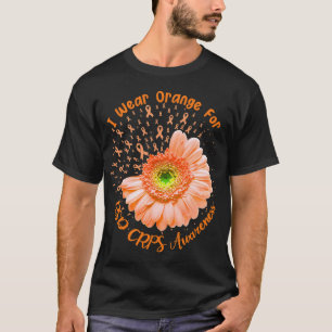 Camiseta Eu Visto Laranja Para A Luta Contra A Consciência