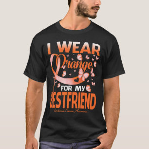 Camiseta Eu Visto Laranja Para Meu Melhor Amigo, Leucemia C