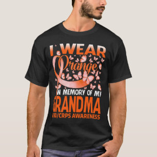 Camiseta Eu Visto Laranja Para Minha Avó Rsd Crps Consciênc