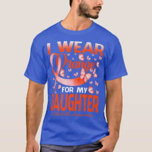 Camiseta Eu Visto Laranja Para Minha Filha, Manteiga De Con
