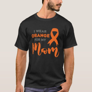 Camiseta Eu Visto Laranja Para Minha Mãe Esclerose Múltipla