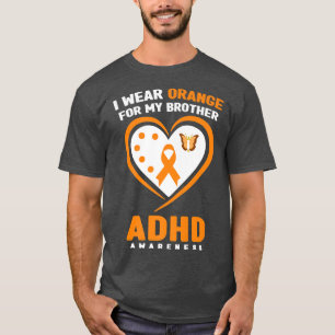 Camiseta Eu Visto Laranja Para O Mês De Consciencialização 