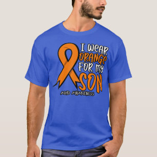 Camiseta Eu Visto Laranja Para O Meu Filho