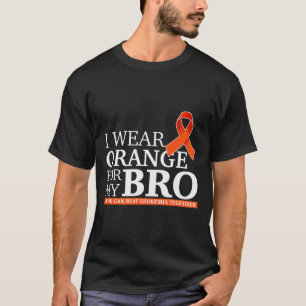 Camiseta Eu Visto Laranja Para O Meu Irmão Para Que Possamo