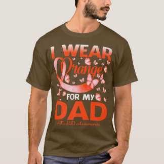 Camiseta Eu Visto Laranja Para O Meu Pai, Borboleta de Cons