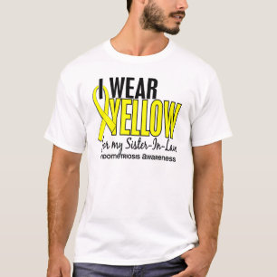 Camiseta Eu visto o amarelo para minha cunhada 10