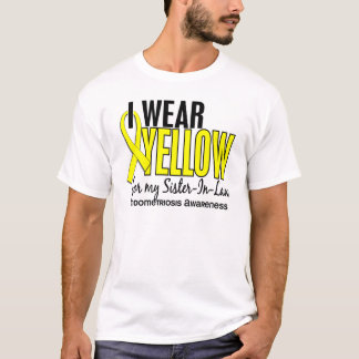 Camiseta Eu visto o amarelo para minha cunhada 10