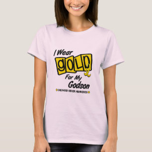 Camiseta Eu visto o ouro para meu GODSON 8