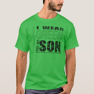 Camiseta Eu visto o verde para meu filho