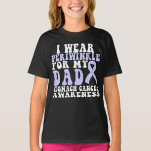 Camiseta Eu Visto Pergueiro Para Meu Cancer De Estômago Pai