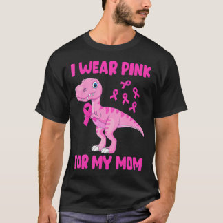 Camiseta Eu Visto Rosa Para A Consciência Do Cancer Da Minh