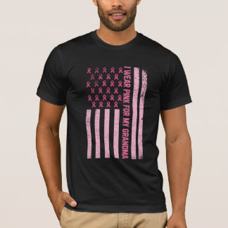 Camiseta Eu visto Rosa para a minha avó