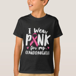 Camiseta Eu Visto Rosa Para A Minha Avó Friso Brea