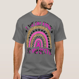 Camiseta Eu Visto Rosa Para A Minha Consciência Do Cancer D