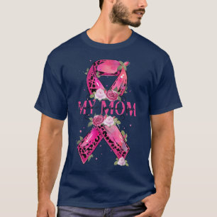 Camiseta Eu Visto Rosa Para A Minha Mãe Cancer De Sensibili