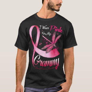 Camiseta Eu Visto Rosa Para A Minha Voz Do Grammy Bebida Ro