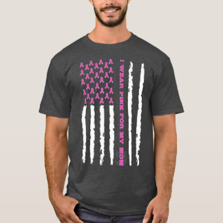 Camiseta Eu Visto Rosa Para Minha Mãe Conhecer O Cancer Da 