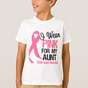 Camiseta Eu Visto Rosa Para Minha Tia