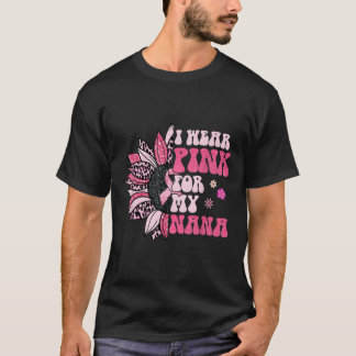Camiseta Eu Visto Rosa Para O Meu Cancer De Mama De Nana Su
