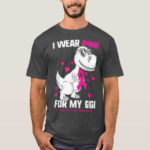 Camiseta Eu Visto Rosa Para Os Meus Garotos De Cancer De Ma