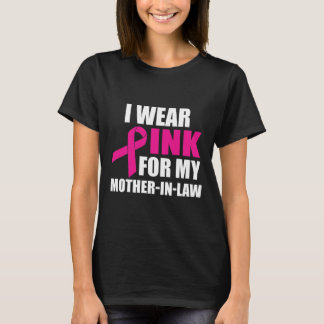 Camiseta Eu Visto Rosa Pela Minha Mãe Em Direito Cancer De 