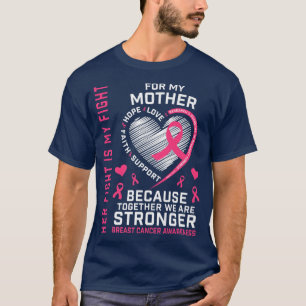 Camiseta Eu Visto Rosa Pela Minha Mãe Fama De Consciência D