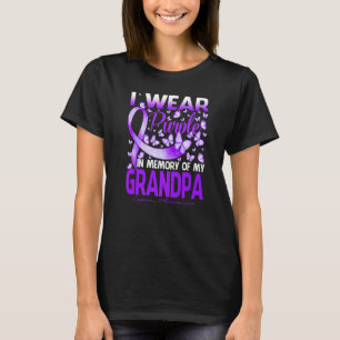 Camiseta Eu Visto Roxo Em Memória Do Meu Avô Lupus Awaren