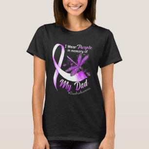 Camiseta Eu Visto Roxo Em Memória Do Meu Pai De Sobredosage