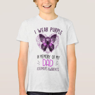 Camiseta Eu Visto Roxo Em Memória Dos Meus Pais Heimers Awa