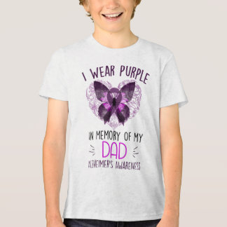 Camiseta Eu Visto Roxo Em Memória Dos Meus Pais Heimers Awa
