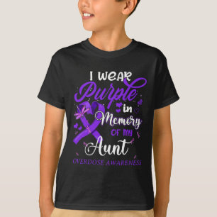 Camiseta Eu Visto Roxo Na Memória Para A Minha Tia Ter Conh