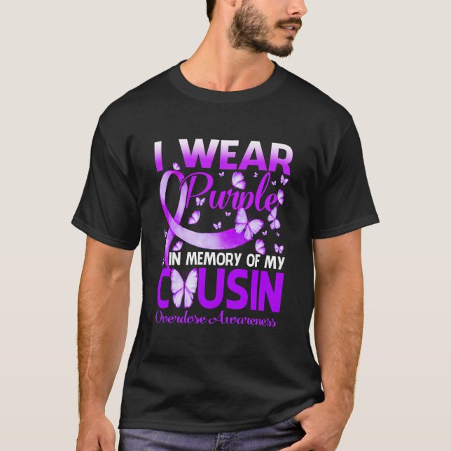 Camiseta Eu Visto Roxo Na Memória Pela Sobredosagem Da Minh (Frente)