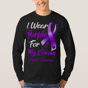 Camiseta Eu Visto Roxo Para A Consciência Do Meu Primo Lupu
