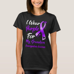 Camiseta Eu Visto Roxo Para A Minha AVÓ Craniosynostose Awa