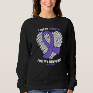 Camiseta Eu Visto Roxo Para A Minha Consciência Do Lupus Na